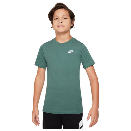 Nike Παιδική κοντομάνικη μπλούζα Sportswear Embroidered Futura Tee